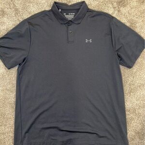 Under Armour Men's Black Polo Shirt